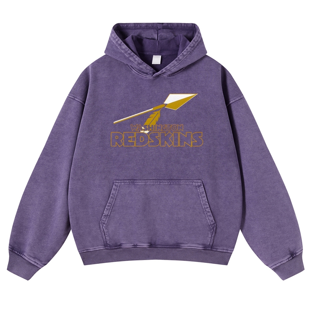 REDSKINS Casual Washed Hoodie