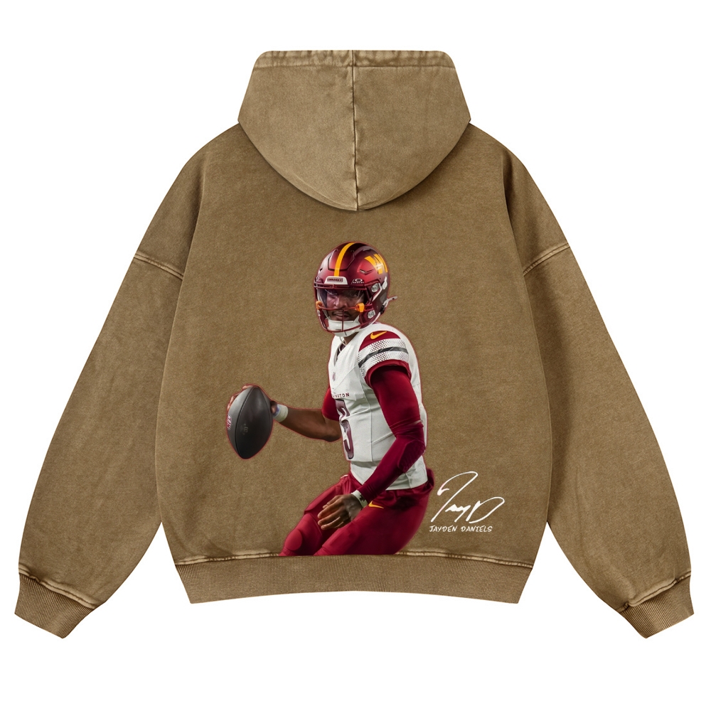REDSKINS Casual Washed Hoodie