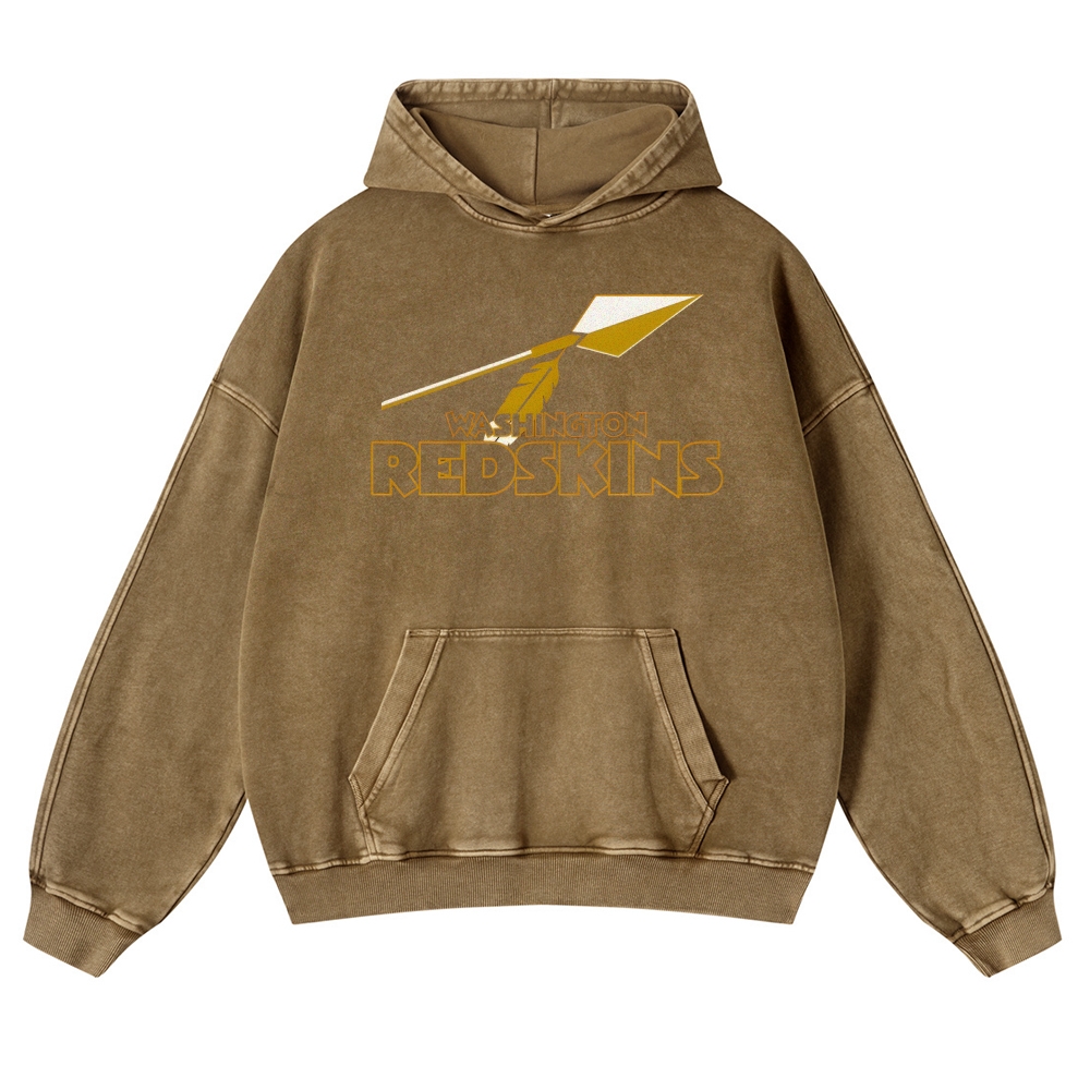REDSKINS Casual Washed Hoodie