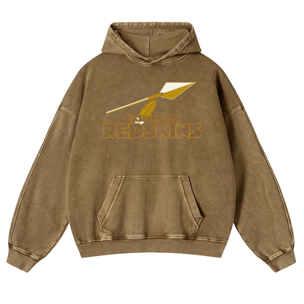 REDSKINS Casual Washed Hoodie