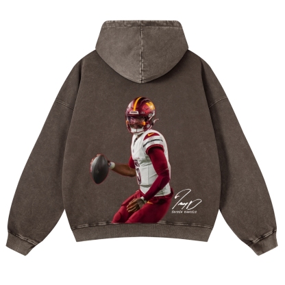 REDSKINS Casual Washed Hoodie