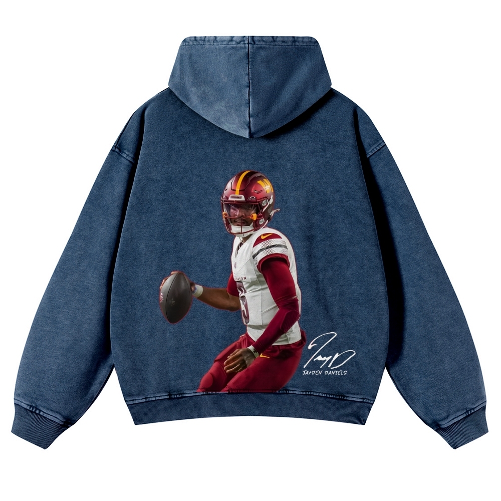 REDSKINS Casual Washed Hoodie