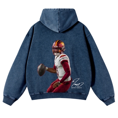 REDSKINS Casual Washed Hoodie