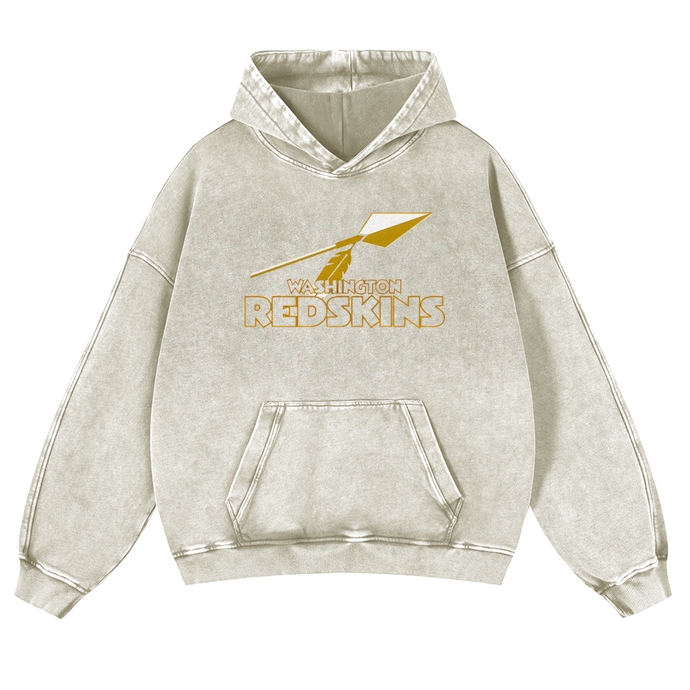 REDSKINS Casual Washed Hoodie