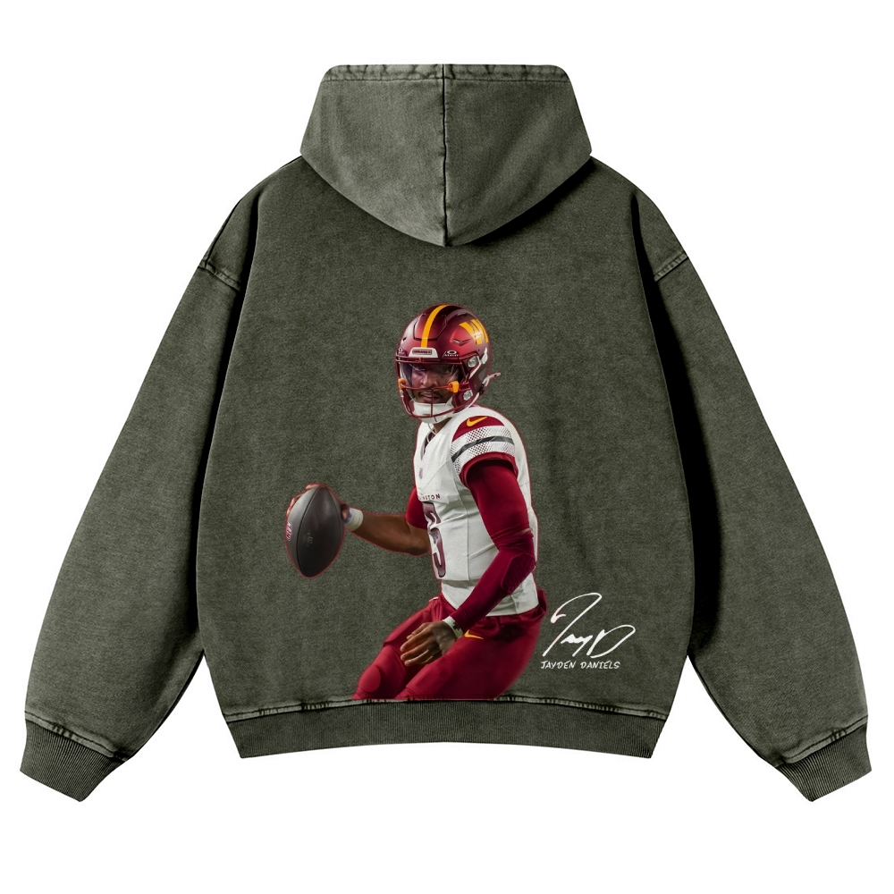 REDSKINS Casual Washed Hoodie