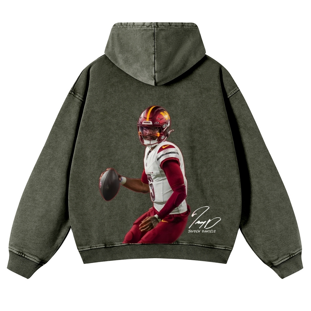 REDSKINS Casual Washed Hoodie
