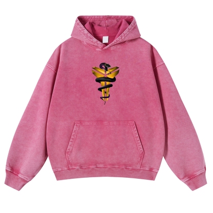 Casual Washed Hoodie Kobe Bryant
