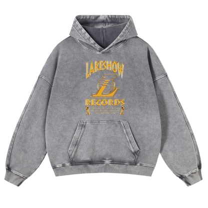 Casual Washed Hoodie Kobe Bryant