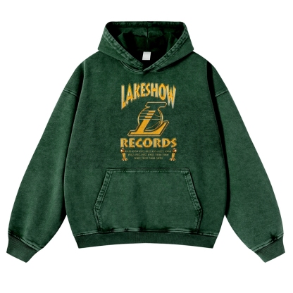 Casual Washed Hoodie Kobe Bryant