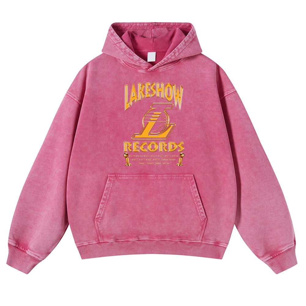 Casual Washed Hoodie Kobe Bryant
