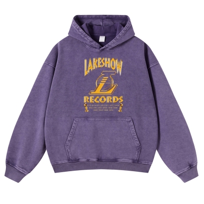 Casual Washed Hoodie Kobe Bryant