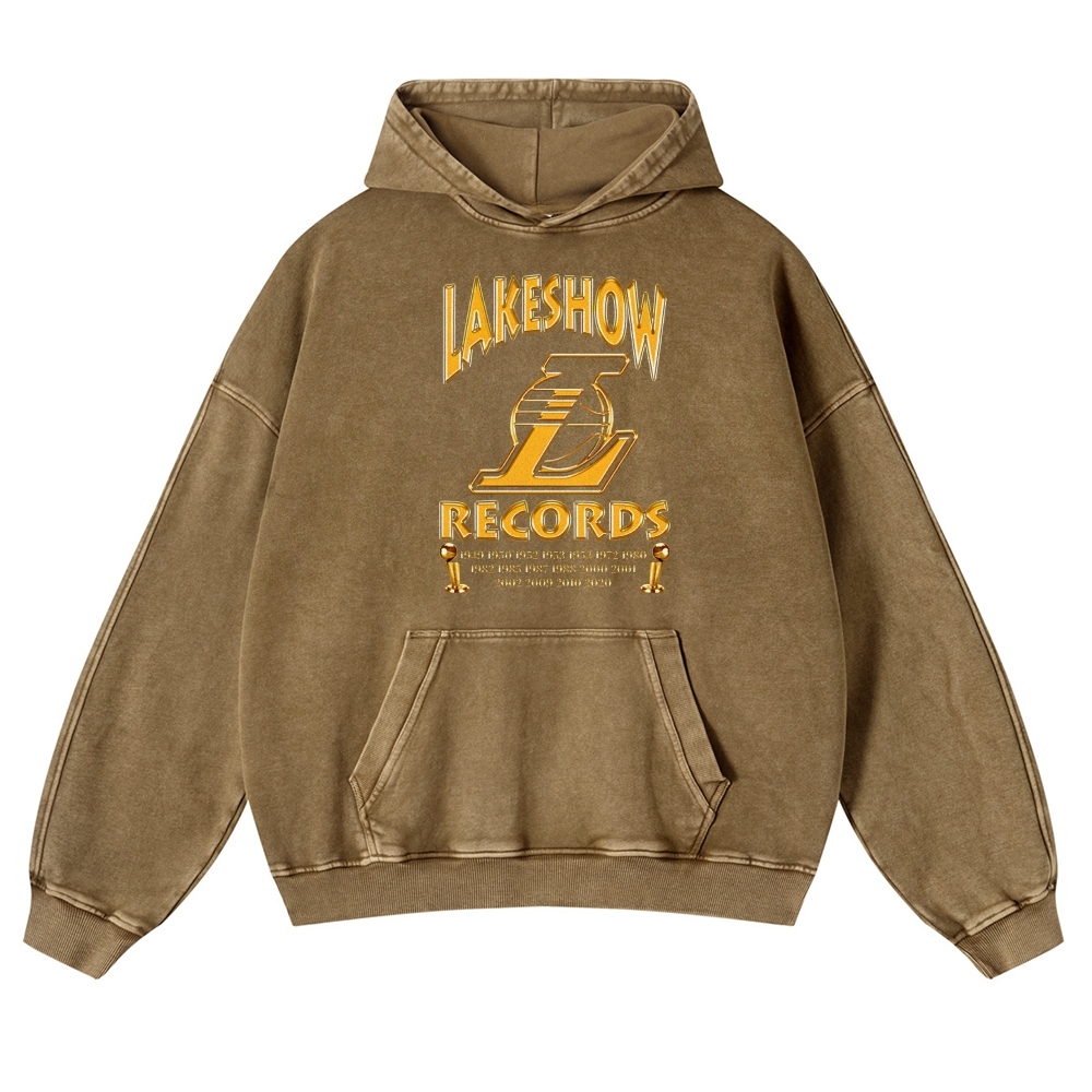 Casual Washed Hoodie Kobe Bryant