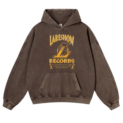 Casual Washed Hoodie Kobe Bryant