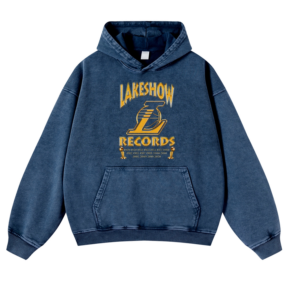 Casual Washed Hoodie Kobe Bryant