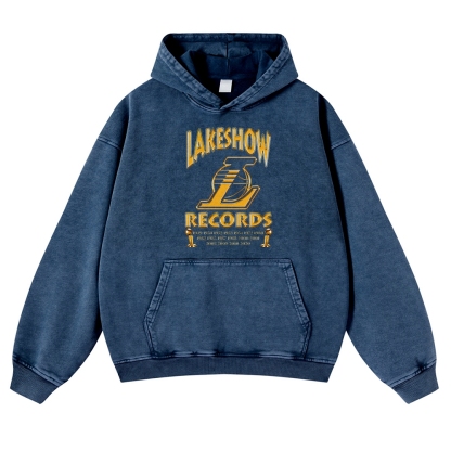 Casual Washed Hoodie Kobe Bryant
