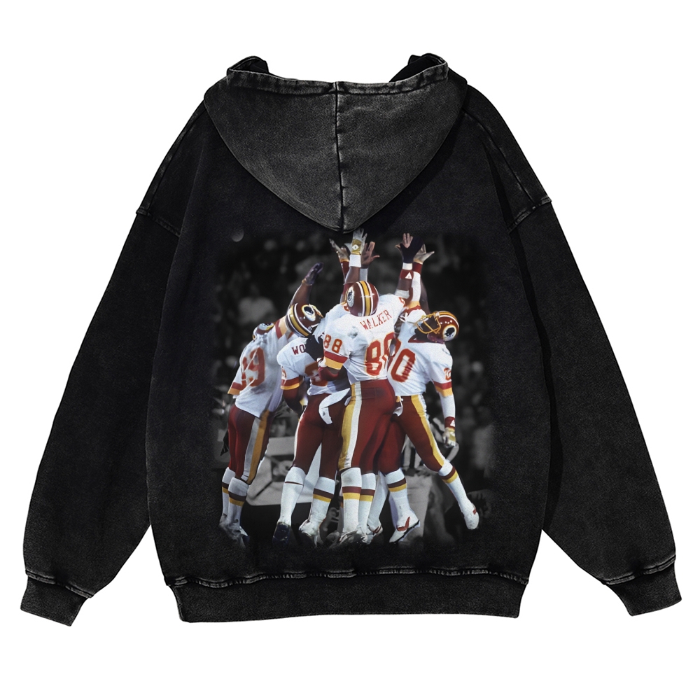 REDSKINS Casual Washed Hoodie