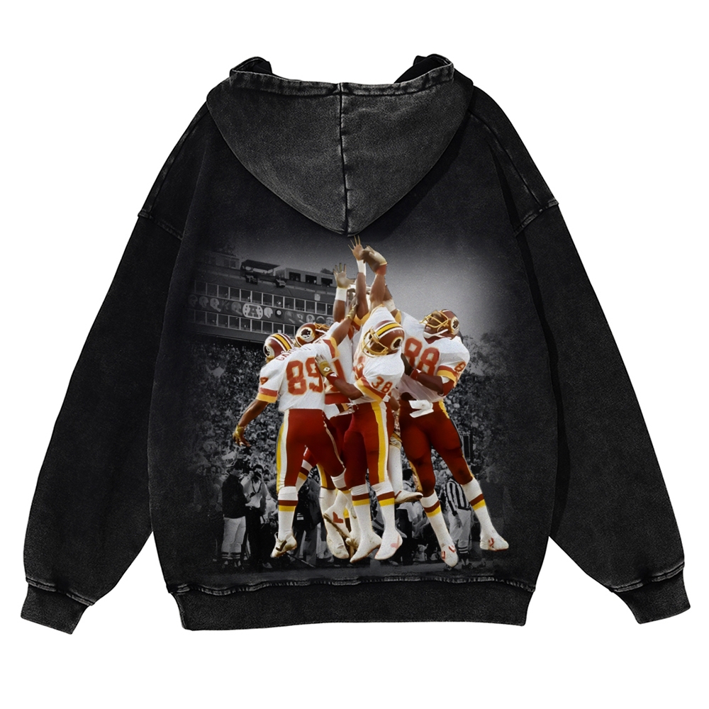 REDSKINS Casual Washed Hoodie