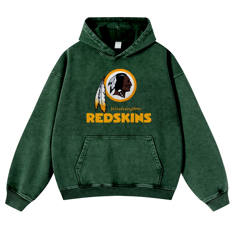 REDSKINS Casual Washed Hoodie