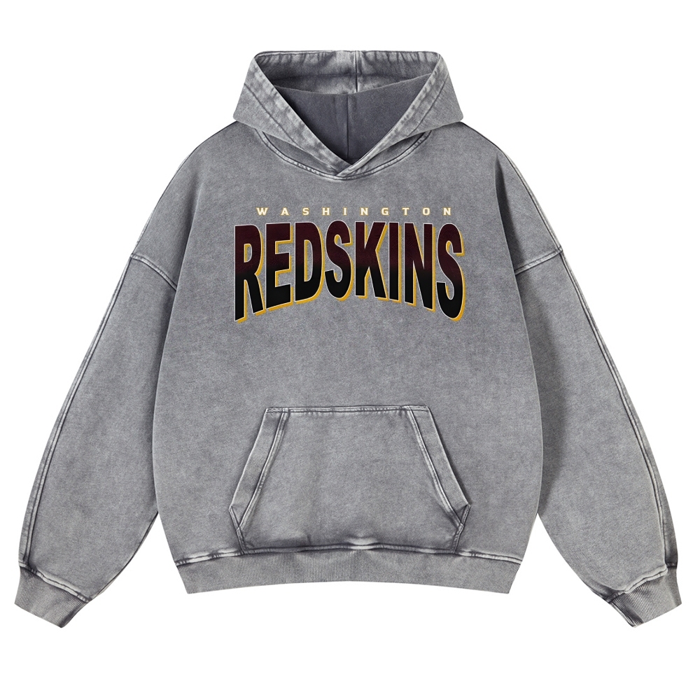 REDSKINS Casual Washed Hoodie