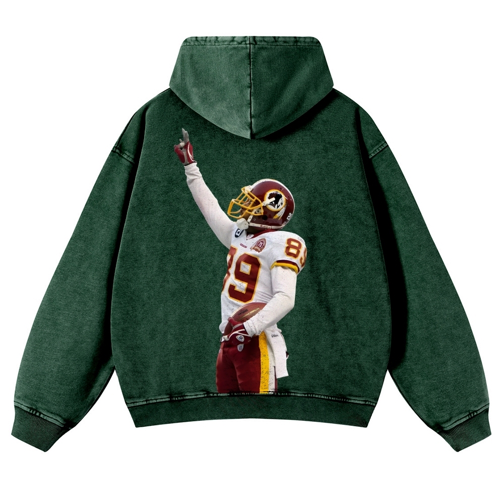 REDSKINS Casual Washed Hoodie