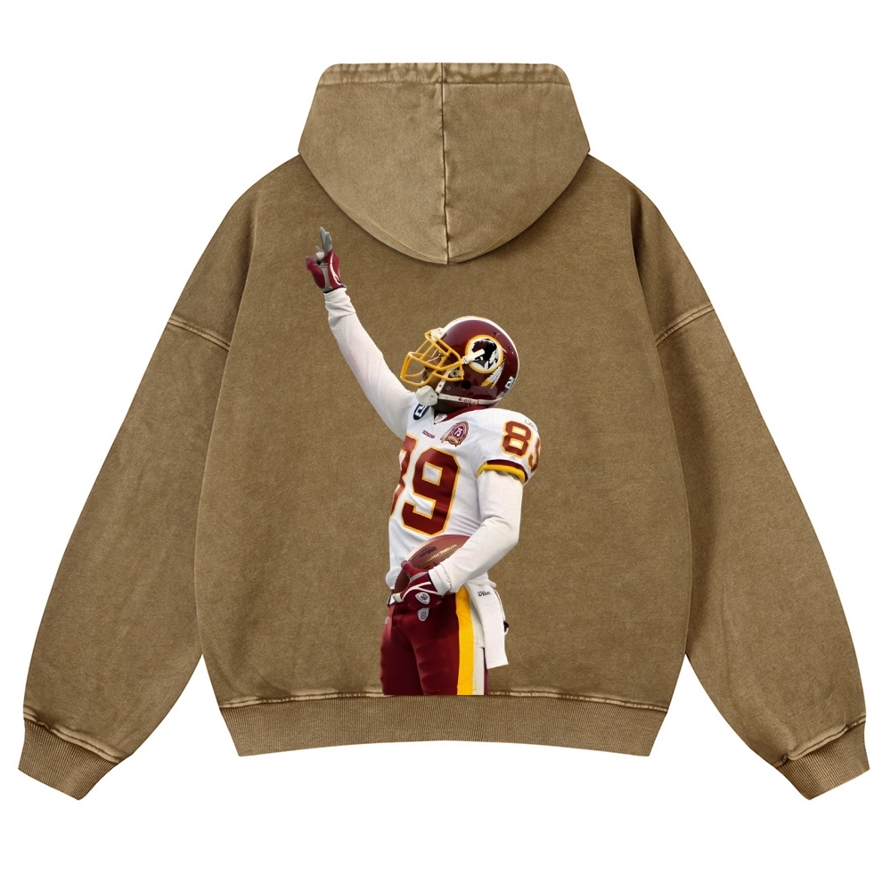 REDSKINS Casual Washed Hoodie