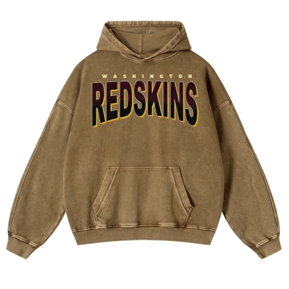 REDSKINS Casual Washed Hoodie