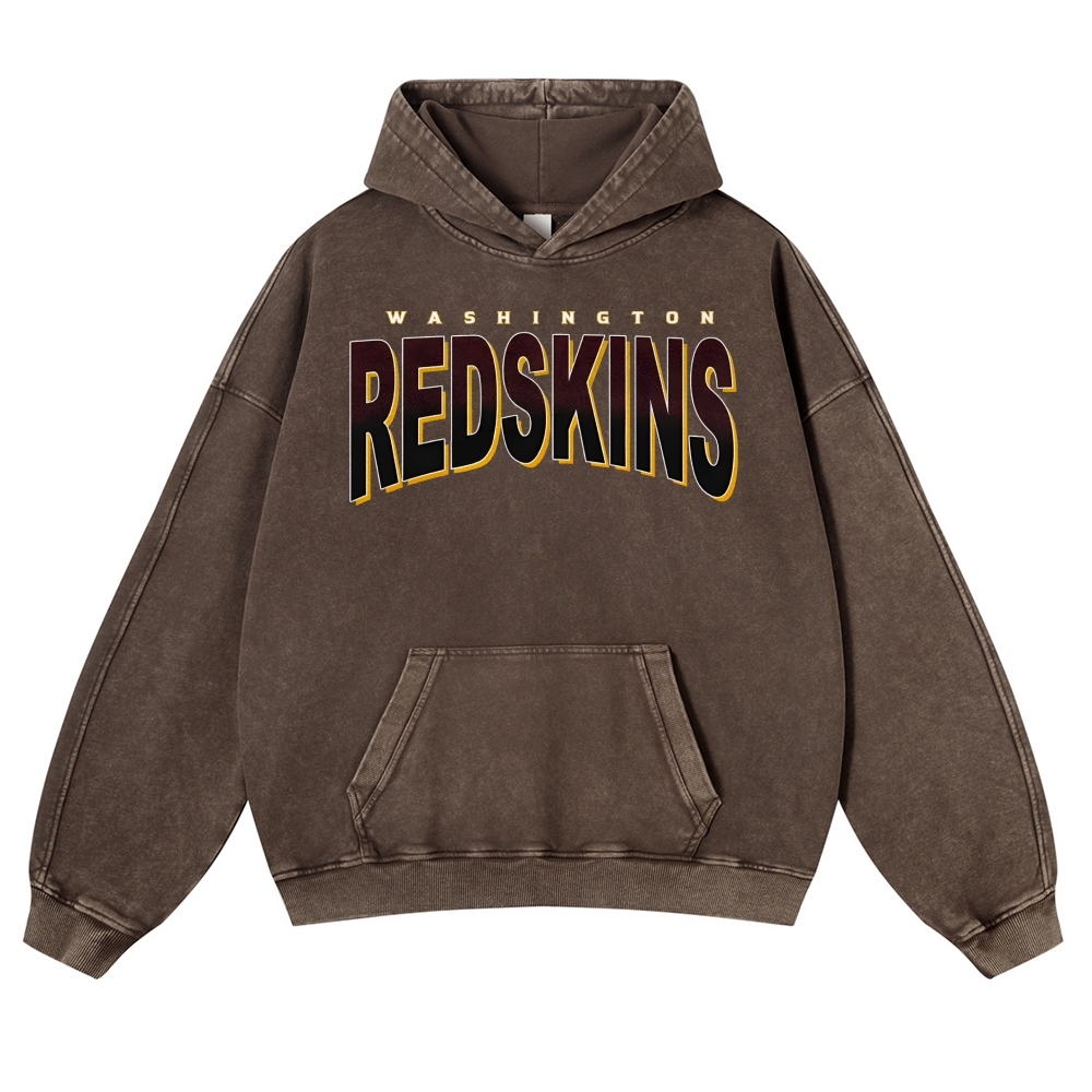 REDSKINS Casual Washed Hoodie