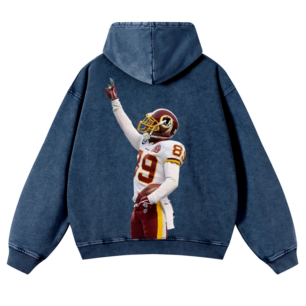REDSKINS Casual Washed Hoodie