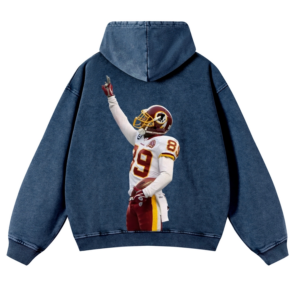 REDSKINS Casual Washed Hoodie