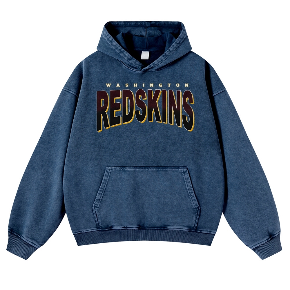 REDSKINS Casual Washed Hoodie