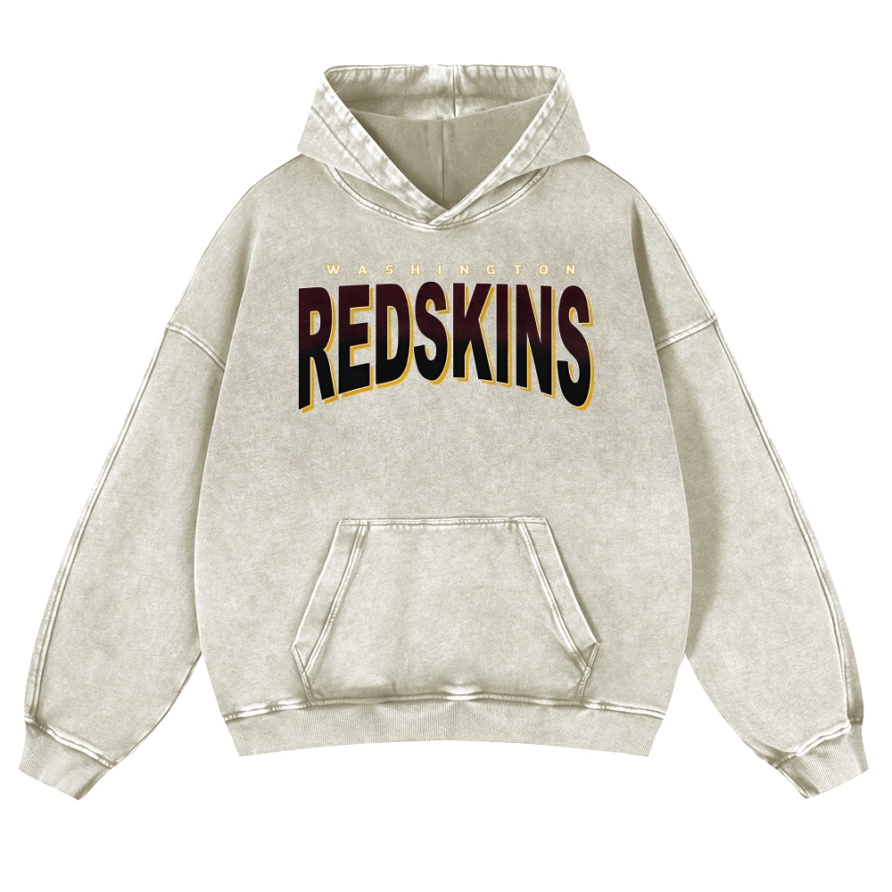 REDSKINS Casual Washed Hoodie