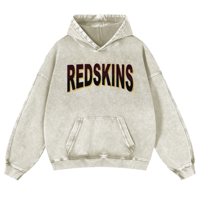 REDSKINS Casual Washed Hoodie