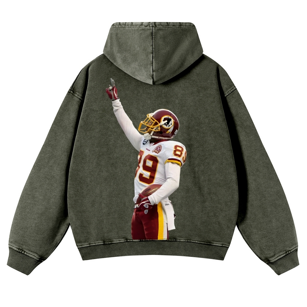 REDSKINS Casual Washed Hoodie