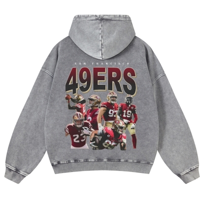 Casual Washed Hoodie