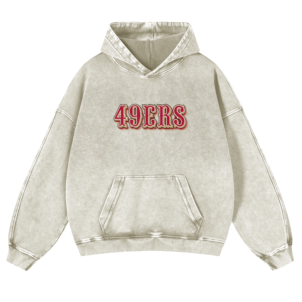 Casual Washed Hoodie