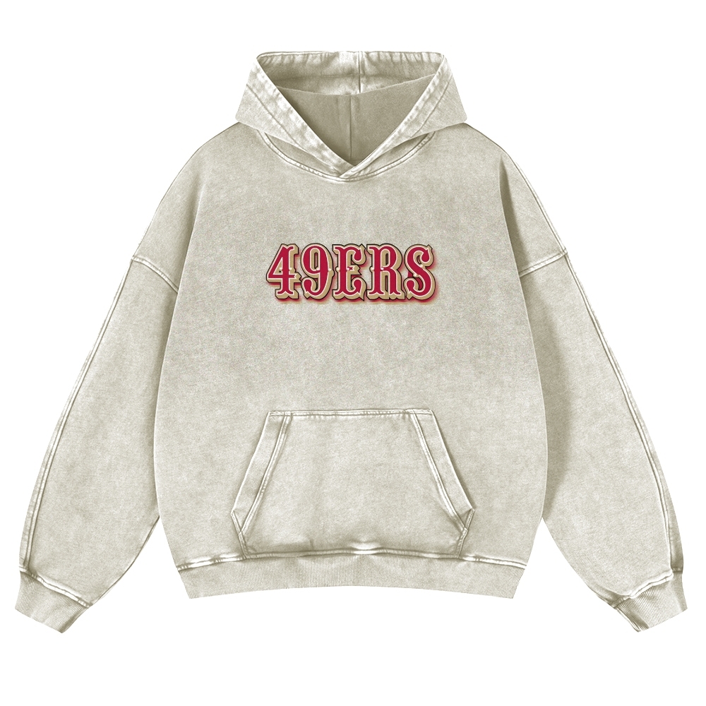 Casual Washed Hoodie