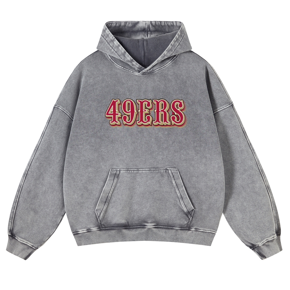 Casual Washed Hoodie