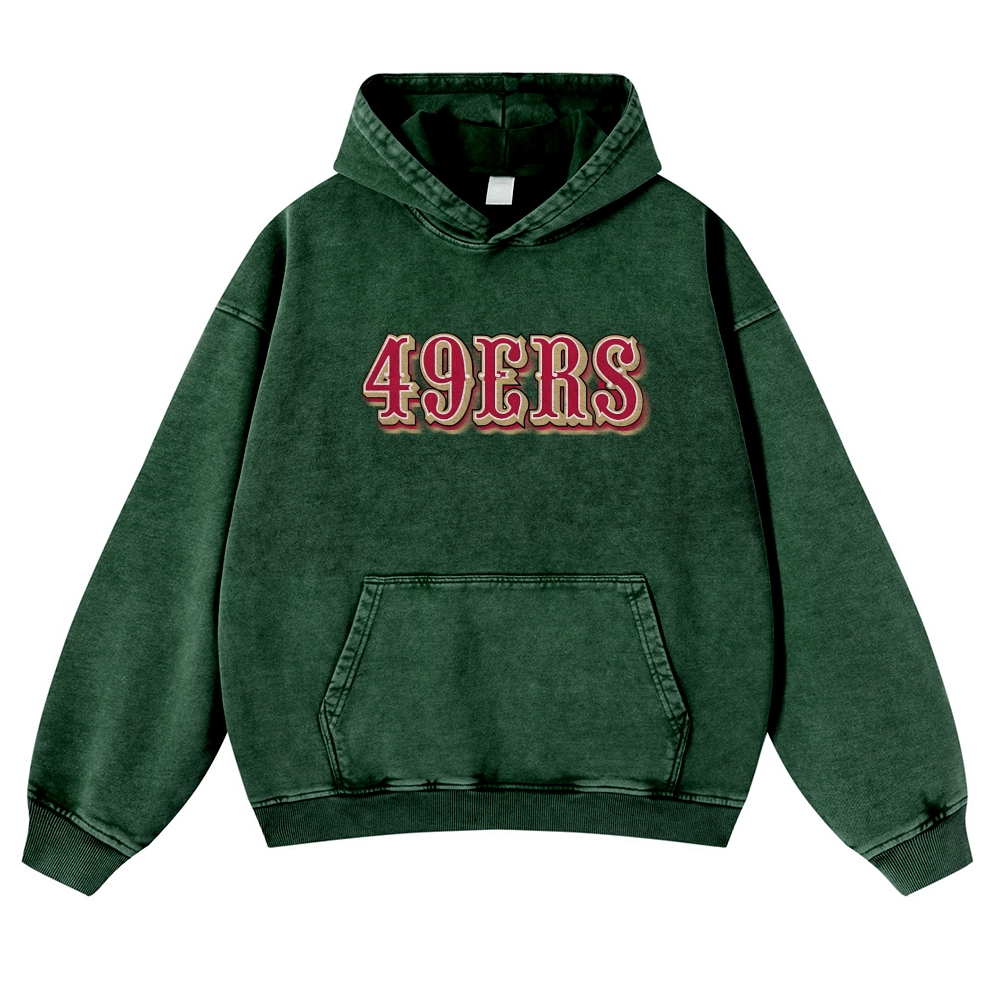 Casual Washed Hoodie
