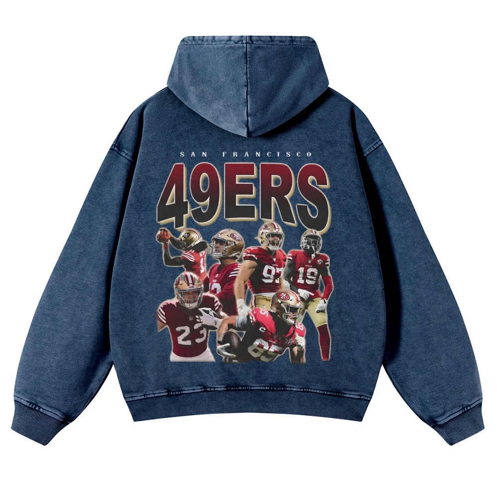 Casual Washed Hoodie