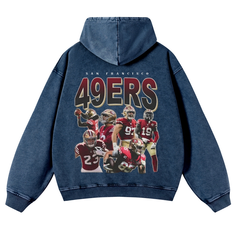 Casual Washed Hoodie