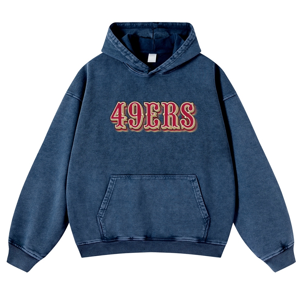 Casual Washed Hoodie
