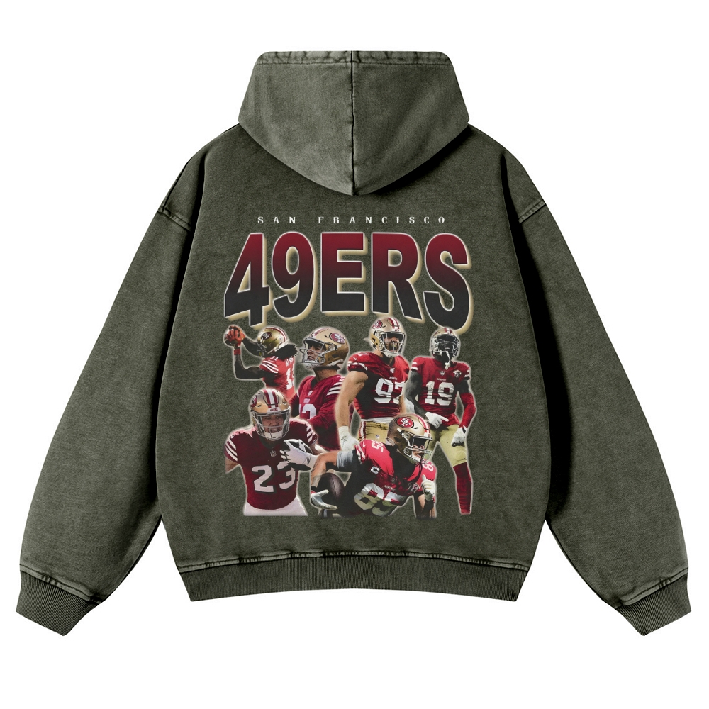 Casual Washed Hoodie