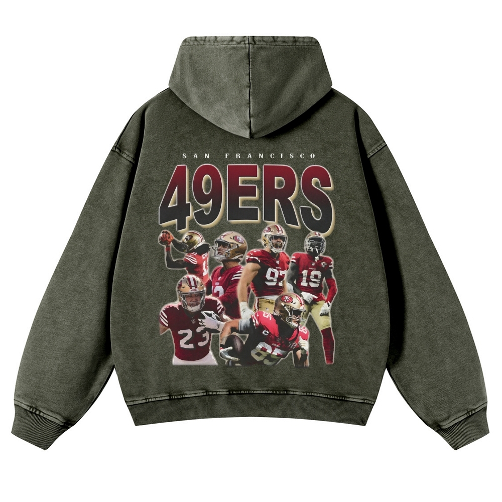 Casual Washed Hoodie