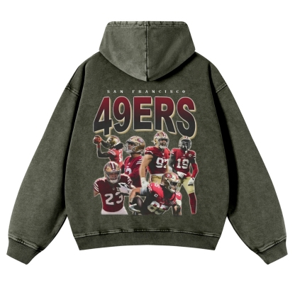 Casual Washed Hoodie