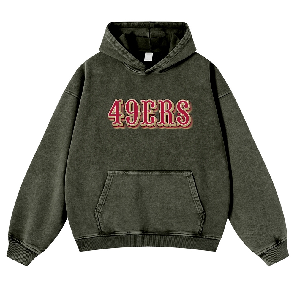 Casual Washed Hoodie