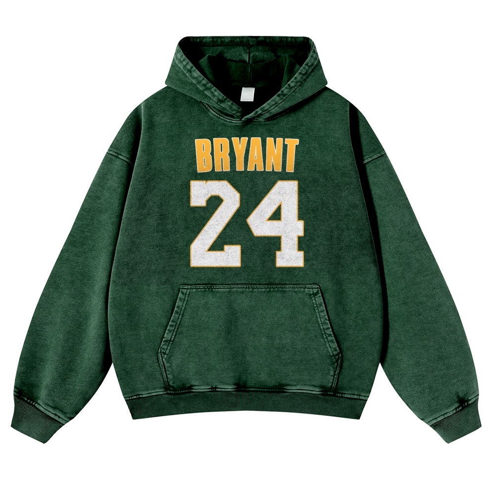 Casual Washed Hoodie|KOBE