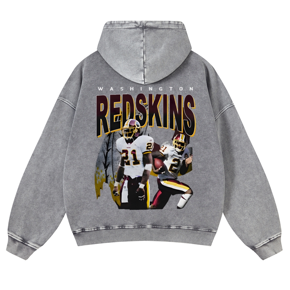 REDSKINS Casual Washed Hoodie