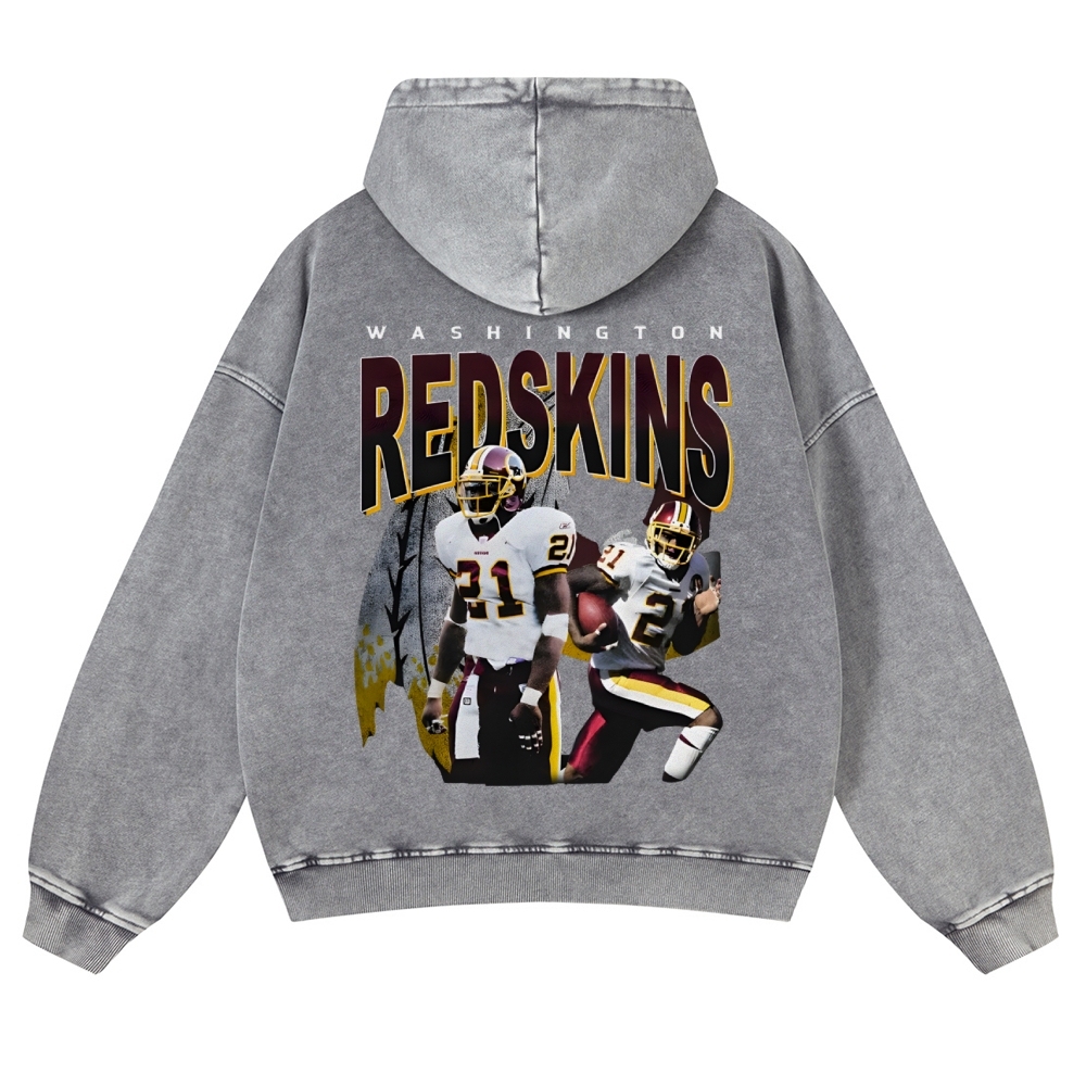 REDSKINS Casual Washed Hoodie