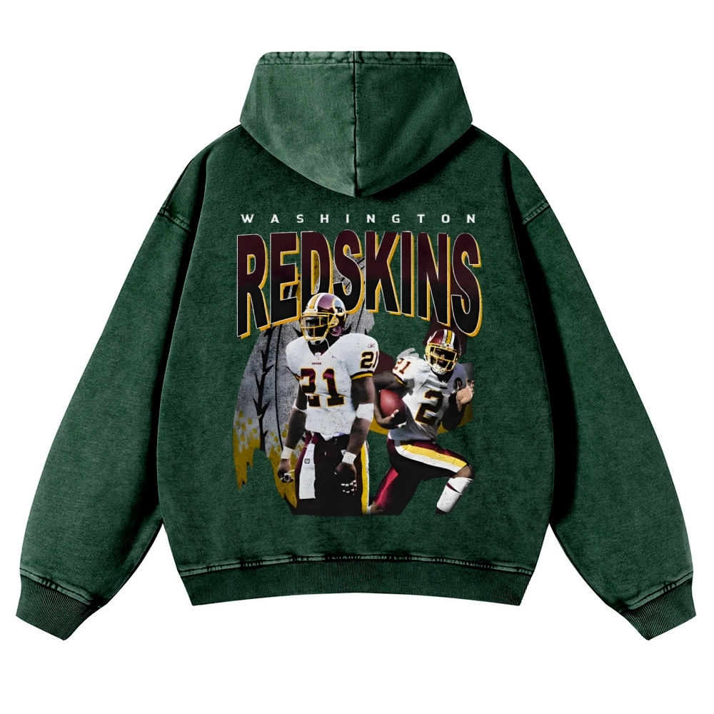 REDSKINS Casual Washed Hoodie