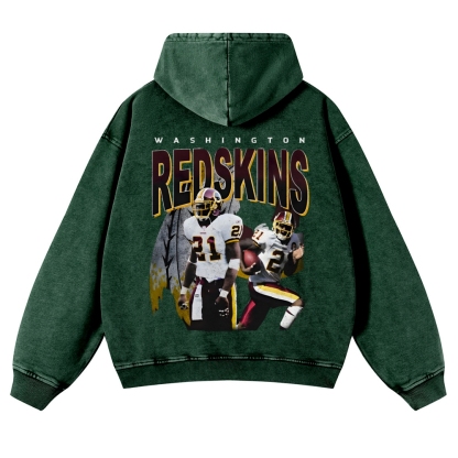 REDSKINS Casual Washed Hoodie